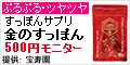 金のすっぽん 500円モニター