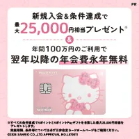 三井住友カード ゴールド(NL) ハローキティ デザイン