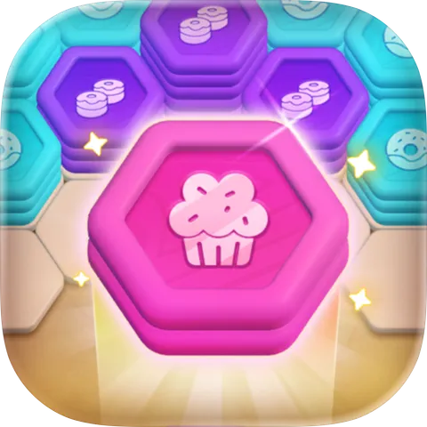 Cooking Blast 3D: Hexa Match