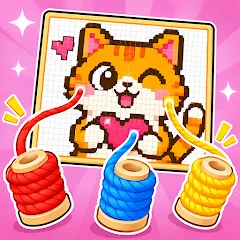 Spool Sort: Yarn Puzzle（多段階）