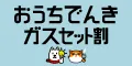 関西エリア限定 おうちでんき ガスセット割