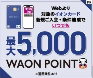 イオンカード(WAON一体型) 発行