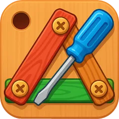Screw Puzzle:Wood Escape_マルチ