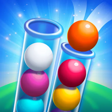 Color Ball Journey Sorting Puz（多段階）