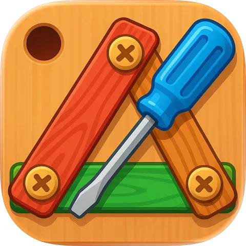 Screw Puzzle:Wood Escape