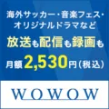 映画・スポーツ・海外ドラマみるならWOWOW