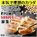 PUMP UP 500円モニター
