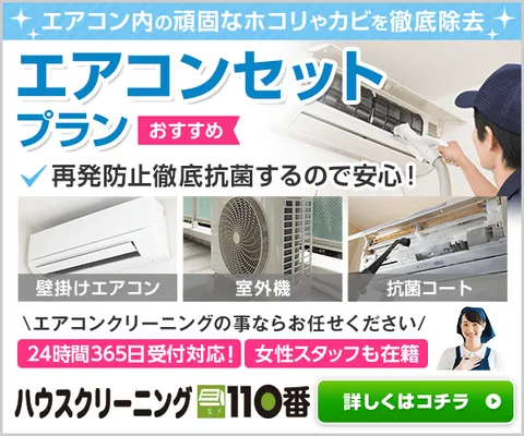 お掃除のプロが丁寧に対応いたします ハウスクリーニング110番
