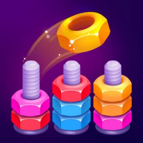 myChips ナットとボルト -- ソートパズルを含むパズルゲーム(StepUp)