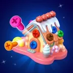 Screw Out Factory Puzzle 3D(経験値バーのマイルストーンを5にする(ユーザーレベル5に到達する))