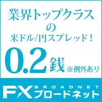 FXブロードネット ブロードコース/ライトコース（10万通貨以上の取引）