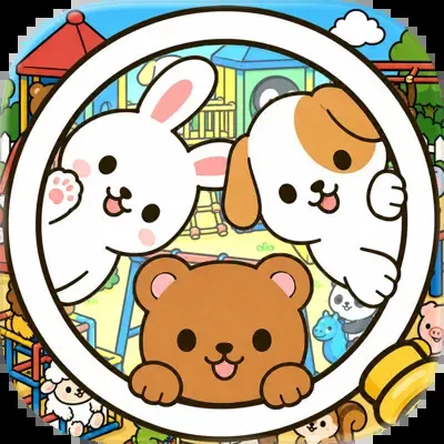 M 累計8000回ゲームクリア どうぶつかくれ_iOS