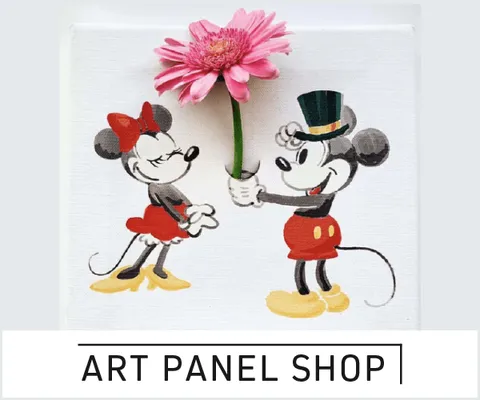 ディズニー商品も豊富な アートパネル