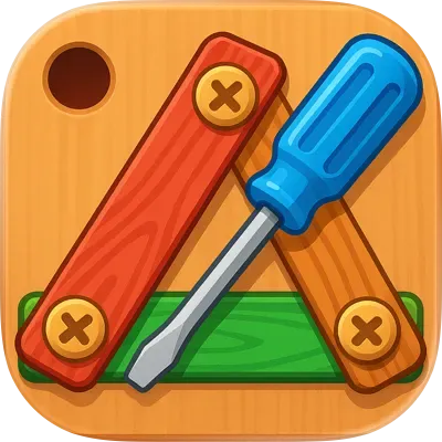 Screw Puzzle:Wood Escape_マルチ
