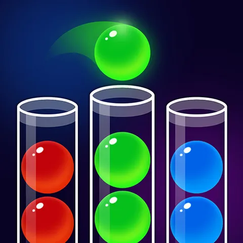 ステップアップ Ball Sort - Color Tube Puzzle_ステージレベル4000クリア